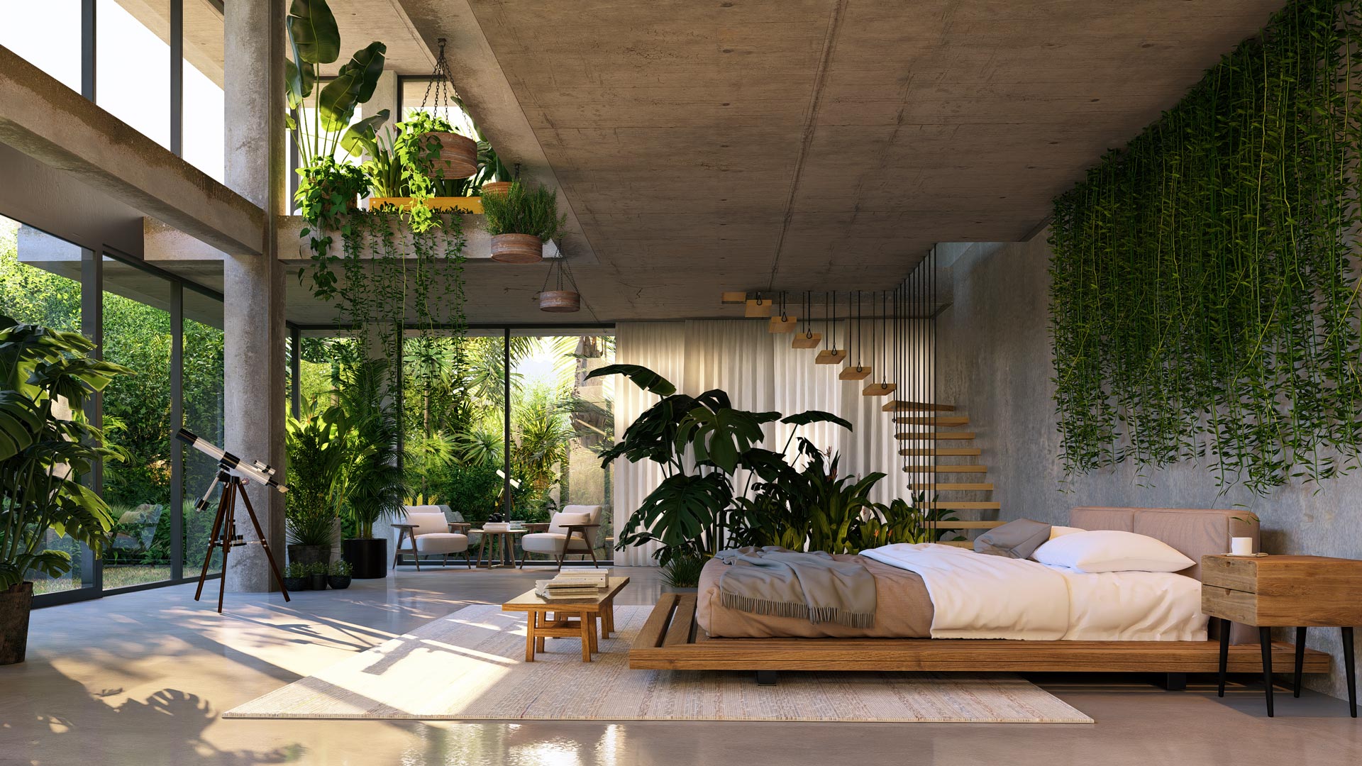 Bedroom interior