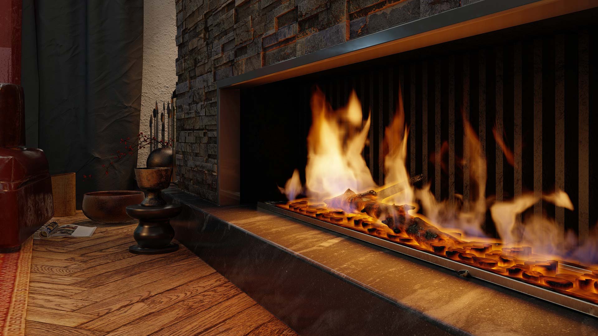 Fireplace iter4 fireSharp 00372